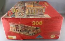 Technofix GE 308 1964 Lift Garage with 3 Mechanical tin Cars  Complete Boxed