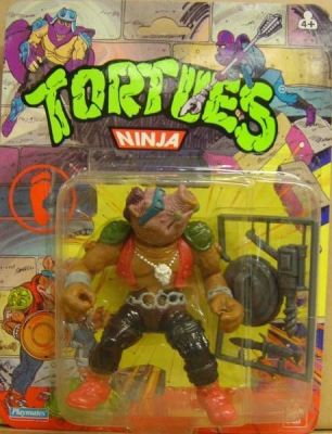 Les Jouets du Mercredi : Tortues Ninja Bebop (Playmates Toys 1988) -  FulguroPop