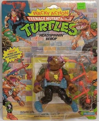 Teenage Mutant Ninja Turtles - 1991 - Wacky Action - Headspinnin 