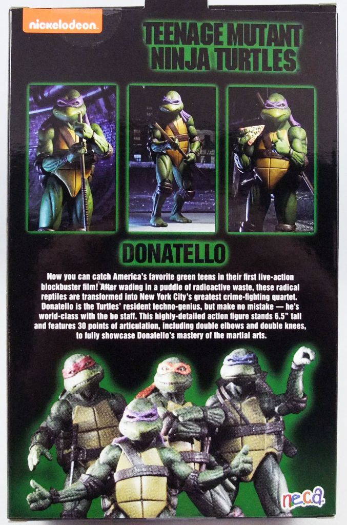 Teenage Mutant Ninja Turtles Donatello TMNT 1990 16.5 Figure NECA –  Archies Toys