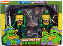 Teenage Mutant Ninja Turtles - NECA - Animated Series Leonardo & Donatello