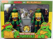 Teenage Mutant Ninja Turtles - NECA - Animated Series Raphael & Michelangelo