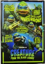 Teenage Mutant Ninja Turtles - NECA - Universal Monsters Leonardo as Creature From The Black Lagoon