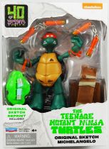 Teenage Mutant Ninja Turtles - Playmates 40 Years Series - Original Sketch Michelangelo