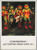 Teenage Mutant Ninja Turtles (1992) - France Zenith Show February 92 Post Card - Cowabunga !