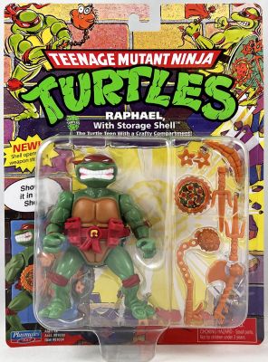 Teenage Mutant Ninja Turtles (Classic Mutants) - Playmates - Raphael with  Storage Shell