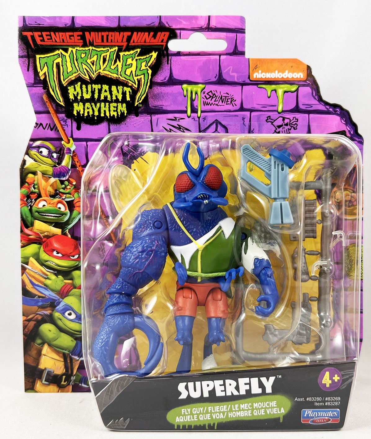 Figurine Tortue Ninja Mutant Superfly fly guy
