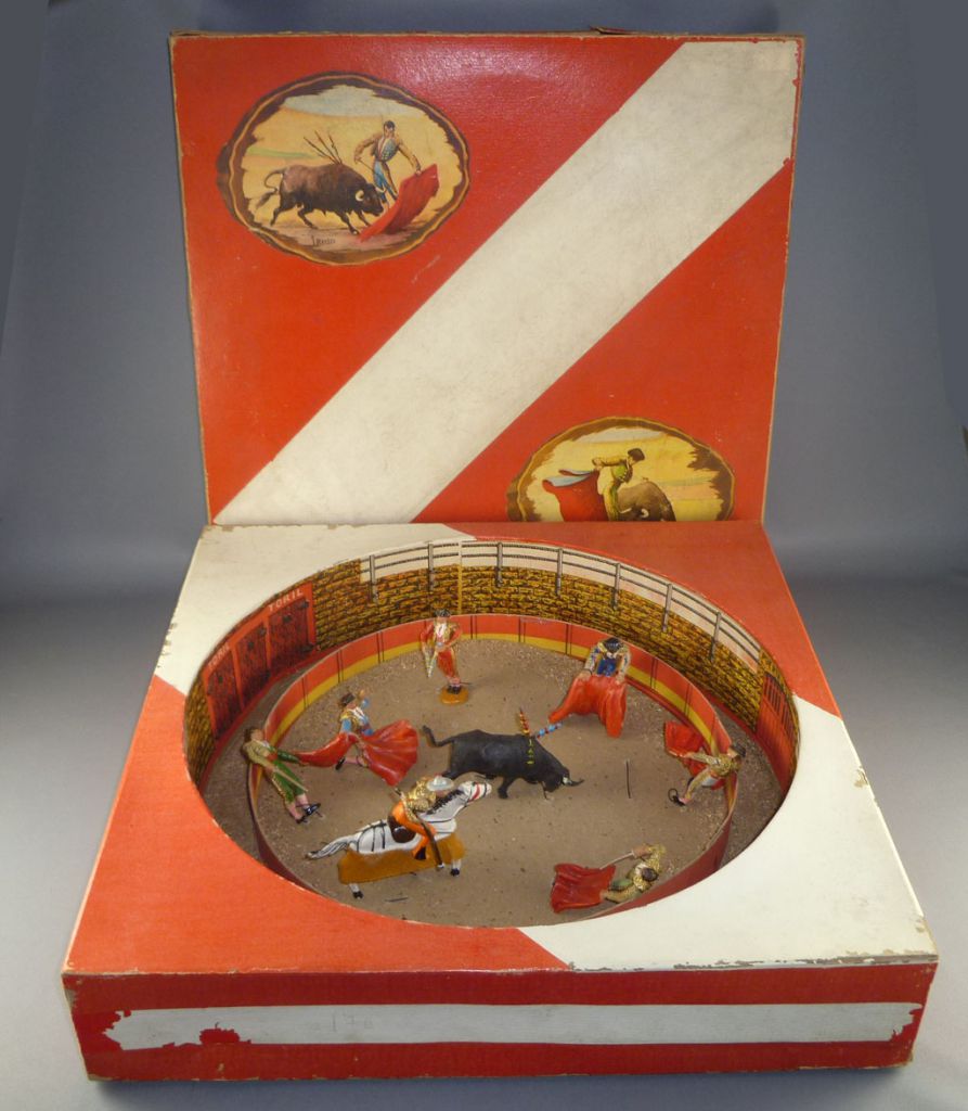 Teixido - de Bull Toros Spanish - Plaza Diorama box Ring