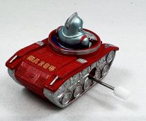 Tetsujin 28 - Osaka Tin Toy Institute - Plastic Wind-up - Tetsujin 28 w/tank (red)