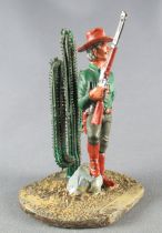 Tex Willer - Mini Scénette Figurine Plomb - Kit Carson