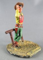 Tex Willer - Mini Scénette Figurine Plomb - Kit Willer