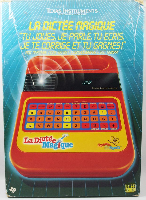 Texas Instruments - La Dictée Magique Electronique (1983