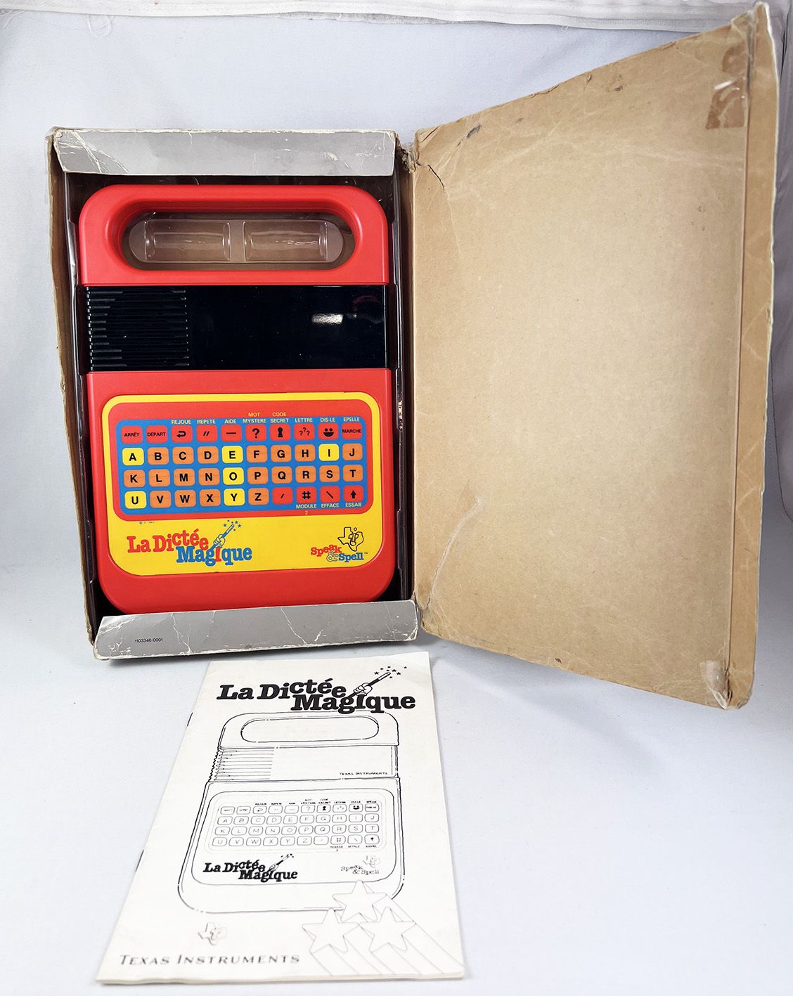 Texas Instruments Speak & Spell / La dictée Magique 1978