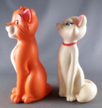 The Aristocats - Delacoste Squeeze Toys - Set of 5 Thomas O\'Malley Duchesse Toulouse Marie Berlioz