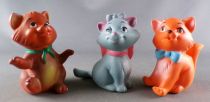 The Aristocats - Delacoste Squeeze Toys - Set of 5 Thomas O\'Malley Duchesse Toulouse Marie Berlioz