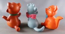 The Aristocats - Delacoste Squeeze Toys - Set of 5 Thomas O\'Malley Duchesse Toulouse Marie Berlioz