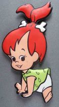 The Flintstones - Mio Locatelli Advertising Puffi Figure - #212 Pebbles