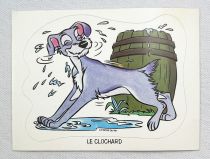 The Lady and The Tramp - La Vache qui Rit Promotional Sticker - The Tramp