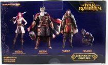 The Lord of the Rings : The War of the Rohirrim - McFarlane Toys - Figure 4-pack : Hera, Helm, Wulf, Shank