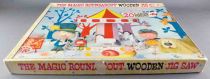 The Magic Roundabout - Arrow Games Ltd N°3164 - Complete Set of 4 Wooden Jig Saw 20 Pieces Puzzles