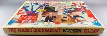 The Magic Roundabout - Arrow Games Ltd N°3164 - Complete Set of 4 Wooden Jig Saw 20 Pieces Puzzles