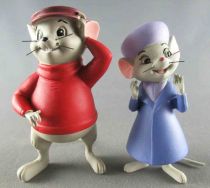 The Rescuers - Hachette Resin figure - Bernard & Bianca