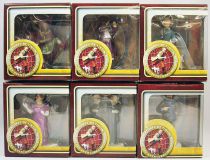 The Secret of the Unicorn - Set of 8 mini-statues (mint in box) - Carrefour