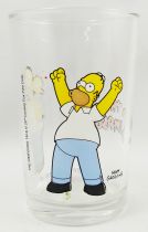 The Simpsons - Amora Mustard glass - Homer & Maggie