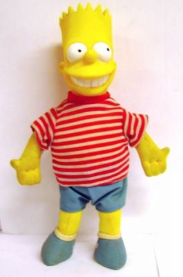 The Simpsons Burger King Premium Doll Bart