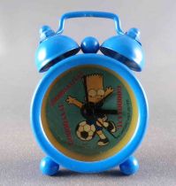 The Simpsons - Ostar 2007 - Mini Metal Quartz Alarm Clock - Bart Soccer Gooooaaal