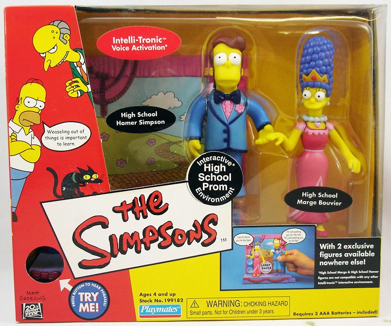 The Simpsons - Playmates - High School Prom with Homer Simpson