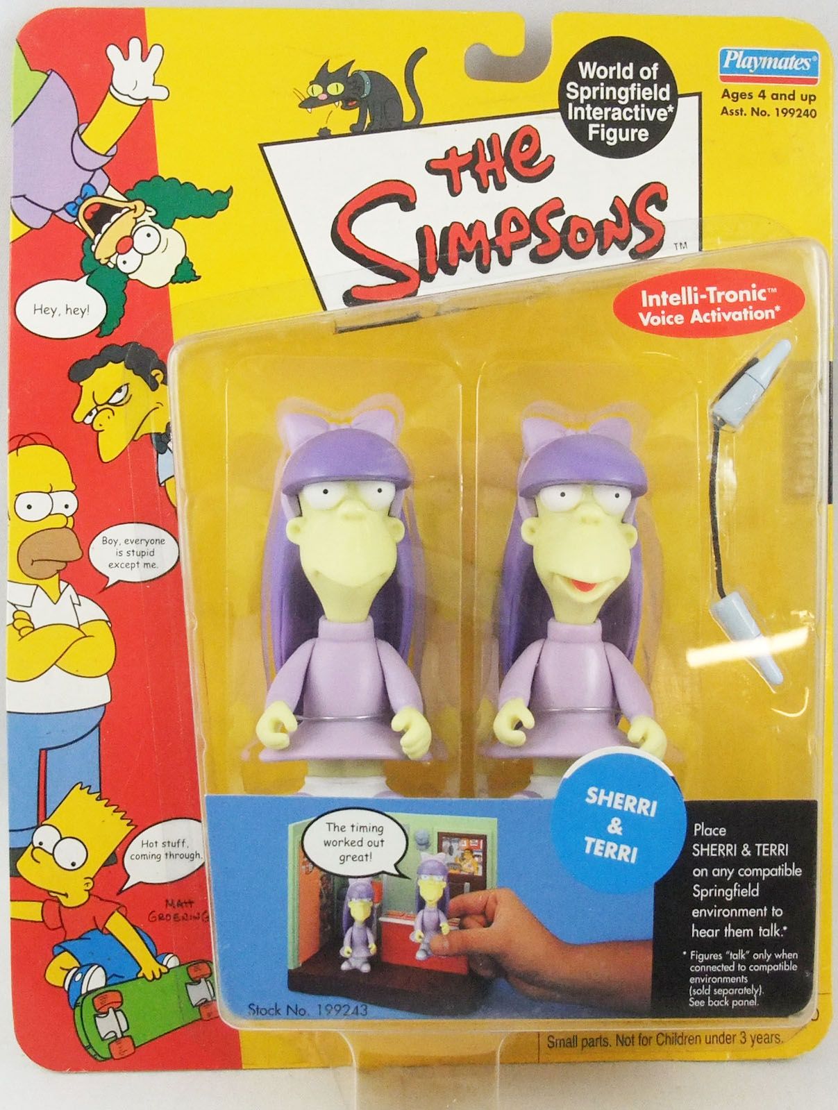 The Simpsons Playmates Sherri And Terri Series 8 