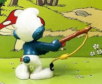 The Smurfs - Bully - 20101 Fisherman Smurf (ochre fishing rod)