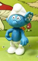 The Smurfs - Premium Kinder Surprise Figure - Pretty Smurf