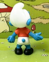 The Smurfs - Premium Kinder Surprise Figure - Soccer Smurf #01