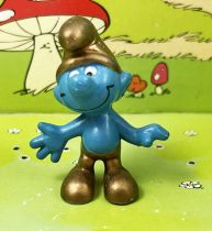 The Smurfs - Schleich - 20005 Golden Smurf  (W.Germany)