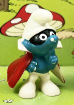 The Smurfs - Schleich - 20008 Conspirator Smurf (white coat lining)