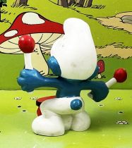 The Smurfs - Schleich - 20009 Drummer Smurf (red & yellow)