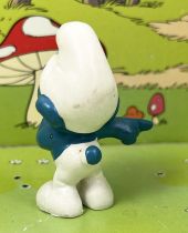 The Smurfs - Schleich - 20011 Mocker Smurf (Made in Hong Kong)