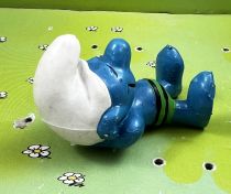 The Smurfs - Schleich - 20014 Sleeping Smurf (green & black short)