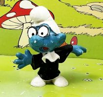 The Smurfs - Schleich - 20016 Lawyer Smurf black dress