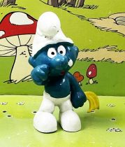 The Smurfs - Schleich - 20018 Sad Smurf (yellow handkershief)