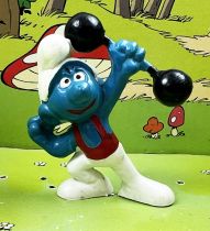 The Smurfs - Schleich - 20020 Strong Smurf (red shirt)