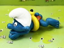 The Smurfs - Schleich - 20025 Swimming Smurf with yellow orange short