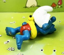 The Smurfs - Schleich - 20025 Swimming Smurf with yellow red short