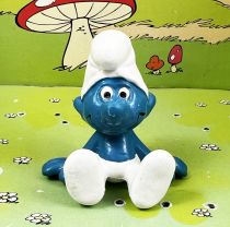 The Smurfs - Schleich - 20026 Seatting Smurf (1st vers.)