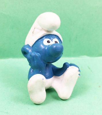 The Smurfs - Schleich - 20027 Thinker Smurf (first Issue)