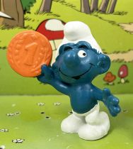 The Smurfs - Schleich - 20029 Coin Smurf (Made in Hong Kong)