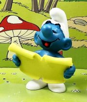 The Smurfs - Schleich - 20038 Singer Smurf (no musical notes)