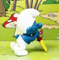 The Smurfs - Schleich - 20043 Lazy Smurf (Made in China))